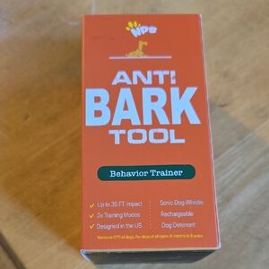 Orange Anti-Bark Tool Behavior Trainer